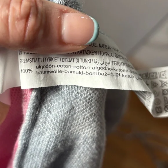 Stradivarius Gingham Cropped Oversized Colorful Tik Tok Famous Cardigan Sweater - Picture 6 of 9